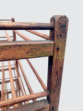 Load image into Gallery viewer, 19TH CENTURY AMERICAN OAK INDUSTRIAL SHOE RACK WITH SIX TIERS-GREAT FOR WINES