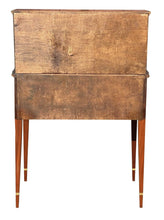 Load image into Gallery viewer, 20th C Federal Antique Style Mahogany Tambour Ladies Secretary Desk