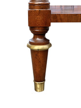Load image into Gallery viewer, Vintage Rosewood French Directoire Style Console Table by Baker - Brass Gallery