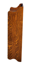 Load image into Gallery viewer, 19TH C ANTIQUE VICTORIAN TIGER OAK WALL HANGING BATHROOM MEDICINE CABINET