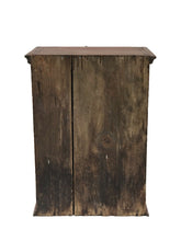 Load image into Gallery viewer, 20TH C PRIMITIVE ANTIQUE STYLE PINE FOLK PAINTED CABINET / CUPBOARD