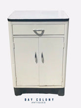Load image into Gallery viewer, 20TH C ART DECO STEEL MEDICAL / DENTAL CABINET ~ INDUSTRIAL ~ WALTERS MFG CO
