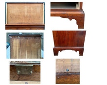 Load image into Gallery viewer, 18th C Antique Pennsylvania Walnut Chippendale Chest of Drawers / Dresser