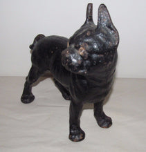 Load image into Gallery viewer, ANTIQUE HUBLEY BOSTON TERRIER DOOR WEIGHT-BEST PAINT SURFACE