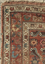 Load image into Gallery viewer, 19TH C ANTIQUE CAUCASIAN ORIENTAL CARPET / RUG