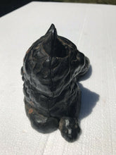 Load image into Gallery viewer, HUBLEY BLACK CAT CAST IRON DOORSTOP #1248