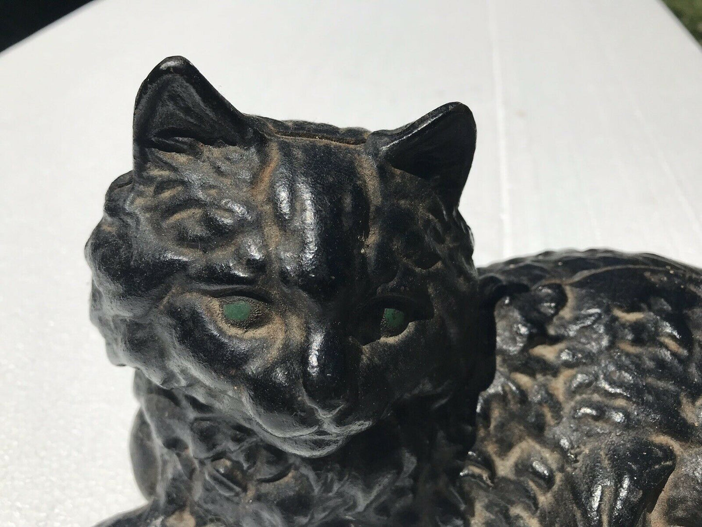 HUBLEY BLACK CAT CAST IRON DOORSTOP #1248