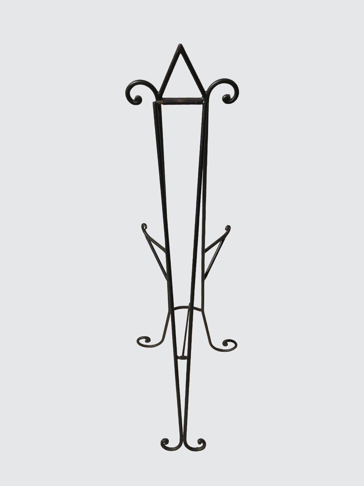 DECORATIVE WROUGHT IRON ARTS & CRAFTS STYLE EASEL