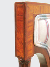 Load image into Gallery viewer, ADAMS STYLE SHERATON MAHOGANY &amp; LACEWOOD INLAID LOVESEAT WITH EXCEPTIONAL FORM
