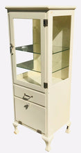 Load image into Gallery viewer, 20TH C ART DECO STEEL MEDICAL / DENTAL CABINET ~ INDUSTRIAL