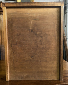 19th C Antique Pennsylvania Sheraton Cherry & Tiger Maple Dresser / Chest