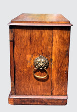 Load image into Gallery viewer, 19TH C. ENGLISH TIGER OAK VICTORIAN DESK TOP LETTER / DOCUMENT BOX