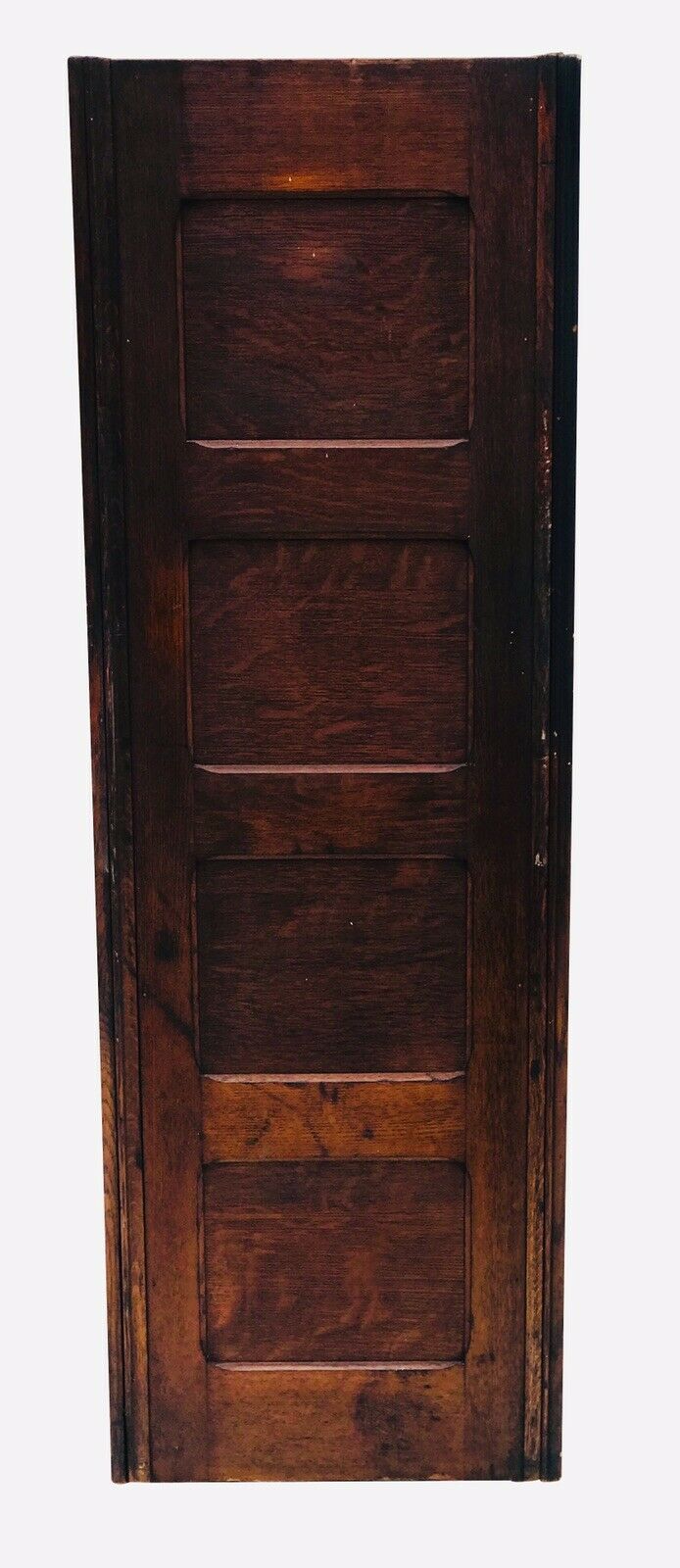 EARLY 20TH C ANTIQUE AMBERG 4 DRAWER ARTS & CRAFTS / MISSON OAK FILE CABINET