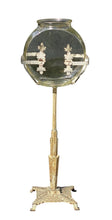 Load image into Gallery viewer, 20th C Antique Art Deco Metal Fish Bowl Stand