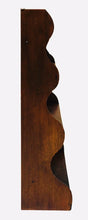 Load image into Gallery viewer, 19TH C ANTIQUE QUEEN ANNE STYLE PRIMITIVE HANGING PINE WALL SHELF