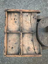 Load image into Gallery viewer, 19TH C ANTIQUE COUNTRY PRIMITIVE COBBLERS / BLACKSMITH BENCH / TABLE