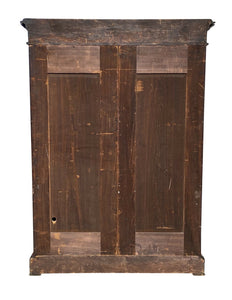 19th C Antique Victorian Burl Walnut Wardrobe / Armoire - Thomas Brooks NYC