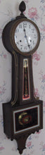 Load image into Gallery viewer, LARGE ANTIQUE BANJO CLOCK BY THE WATERBURY CLOCK COMPANY WILLARD SERIES