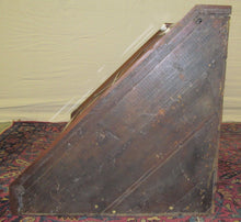 Load image into Gallery viewer, 18TH CENTURY QUEEN ANNE PERIOD WALL HUNG CORNER CABINET WITH 12 LIGHT DOORS