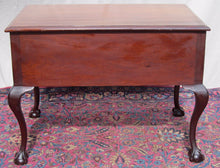 Load image into Gallery viewer, 19TH CENTURY BALL &amp; CLAW CHIPPENDALE STYLED MAHOGANY DESK WITH SHELL CARVINGS
