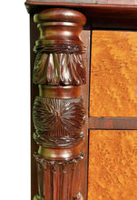 Load image into Gallery viewer, Early 19th Century Vermont Federal Butler&#39;s Desk in Bird&#39;s Eye Maple &amp; Mahogany