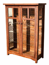 Load image into Gallery viewer, 20th C Antique Arts &amp; Crafts / Mission Oak Bookcase / China Cabinet
