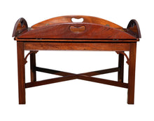 Load image into Gallery viewer, 20th C Chippendale Antique Style Mahogany Butlers Table / Coffee Table