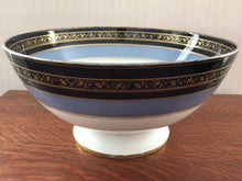 Load image into Gallery viewer, LIMOGES WILLIAM GUERIN &amp; CO JEWELERS AZURE &amp; COBALT BLUE PUNCHBOWL