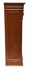 Load image into Gallery viewer, 19TH C ANTIQUE VICTORIAN SOUTHERN WALNUT RIFLE CABINET / BOOKCASE