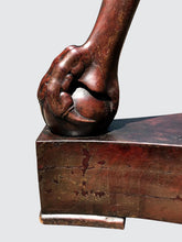 Load image into Gallery viewer, CLASSICAL EARLY 19TH C MAHOGANY CACHE POT ON TALON FOOT BASE - DUNCAN PHYFE NYC