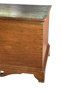 Antique Queen Anne Walnut Southern Blanket Box Circa 1780 - North Carolina