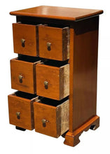 Load image into Gallery viewer, 19TH C ANTIQUE QUEEN ANNE PENNSYLVANIA 6 DRAWER SPICE CHEST / CABINET