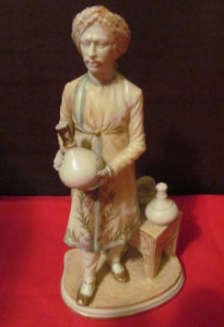 ROYAL WORCESTER ORIENTALIST FIGURINE "THE CAIRO WATER CARRIER" BY JAMES HADLEY