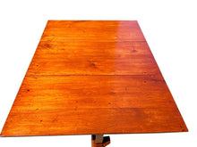 Load image into Gallery viewer, 18TH C ANTIQUE PHILADELPHIA CHIPPENDALE WALNUT DROP LEAF DINING TABLE