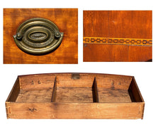 Load image into Gallery viewer, 18th C Antique Massachusetts Mahogany Bow Front Dresser / Chest of Drawers
