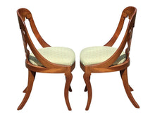 Load image into Gallery viewer, 19th C Antique Boston Classical Mahogany Set of 6 Girandole Chairs