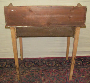 EARLY 19TH CENTURY HEPPLEWHITE RARE BAMBOO PAINTED WASH STAND