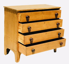Load image into Gallery viewer, 19TH C ANTIQUE COUNTRY PRIMITIVE PINE HEPPLEWHITE DRESSER / CHEST
