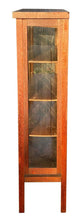 Load image into Gallery viewer, 20TH C ANTIQUE ARTS &amp; CRAFTS / MISSION OAK BOOKCASE / CHINA CABINET