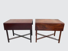 Load image into Gallery viewer, PAIR- EXCEPTIONALLY FINE TOWNSHEND GOODARD STYLE PEMBROKE TABLES BY ISRAEL SACKS