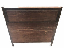 Load image into Gallery viewer, EARLY 20TH C ARTS &amp; CRAFTS / MISSION OAK BEVELED GLASS SIDEBOARD / SERVER