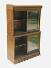 Load image into Gallery viewer, 20TH C ARTS &amp; CRAFTS / MISSION OAK DANNER STACKING OAK BARRISTER BOOKCASE
