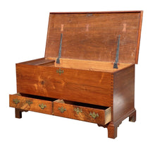 Load image into Gallery viewer, Late 18th Century Queen Anne Walnut Pennsylvania Blanket Chest With Two Drawers