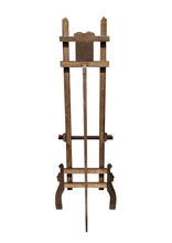 Load image into Gallery viewer, Antique Art Nouveau Fine Art Display Easel in Faux Mahogany Grain Painted Finish