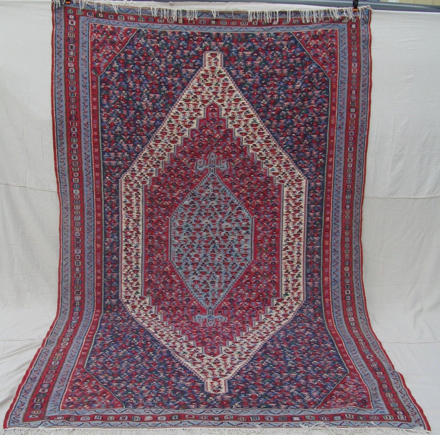 FINE ROOM SIZED EAST ANATOLIAN KILIM ESTATE CARPET-EXCEPTIONAL PIECE-ULTRA CLEAN