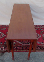 Load image into Gallery viewer, 19th CENTURY VERMONT MAPLE HARVEST TABLE-SHERATON PERIOD TREASURE!