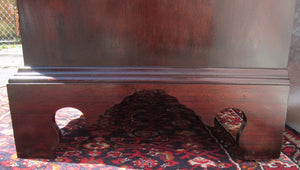 CHIPPENDALE STYLED BLOCK FRONT DESK-GODDARD REPRODUCTION BY EDISON INST