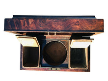 Load image into Gallery viewer, 19TH C ANTIQUE ROSEWOOD TEA CADDY