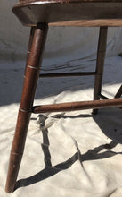 Load image into Gallery viewer, SET OF 6 PINE THUMB BACK COUNTRY PRIMITIVE ANTIQUE WINDSOR CHAIRS