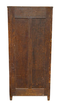 Load image into Gallery viewer, 19TH C ANTIQUE VICTORIAN TIGER OAK WARDROBE / CABINET